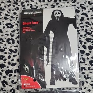 Spirit Ghost Face Kids Costume - Black and White